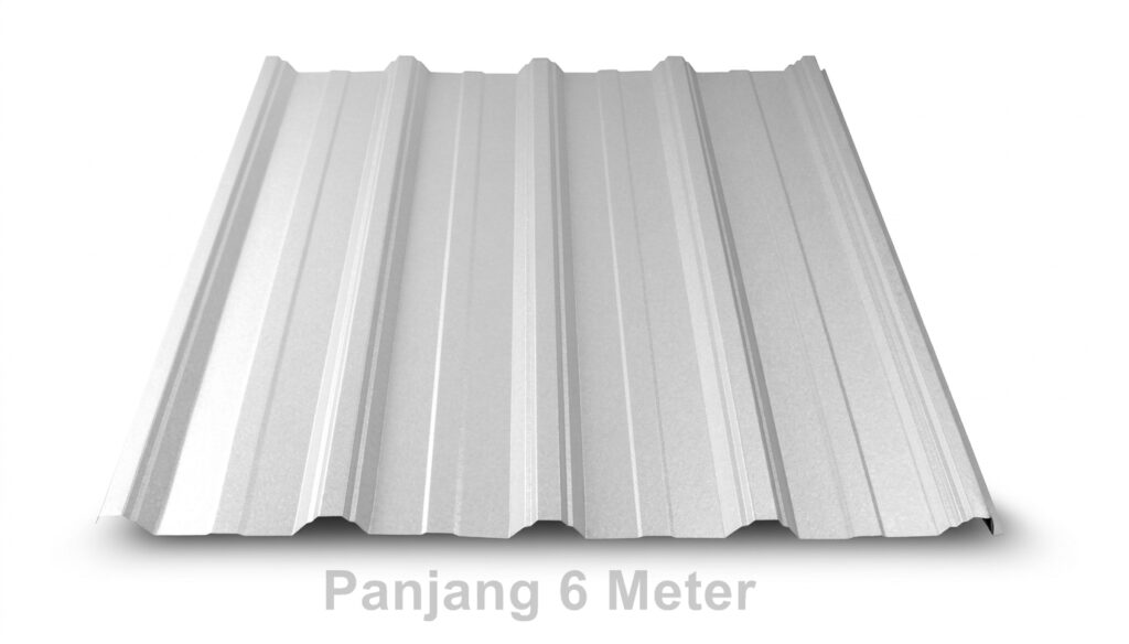 Spandek Polos Panjang 6 Meter