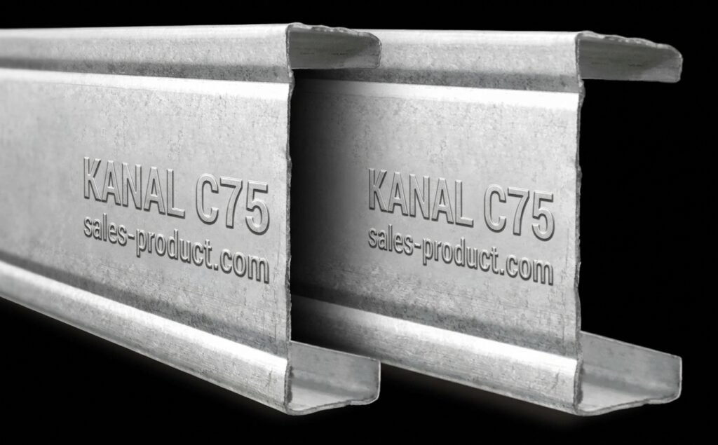Kanal C75x28 (Kaki Pendek)